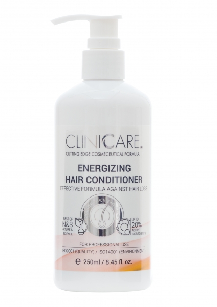 Energizing Hair Conditioner/ Energizuojantis kondicionierius nuo plaukų slinkimo, 250 ml - CLINICCARE