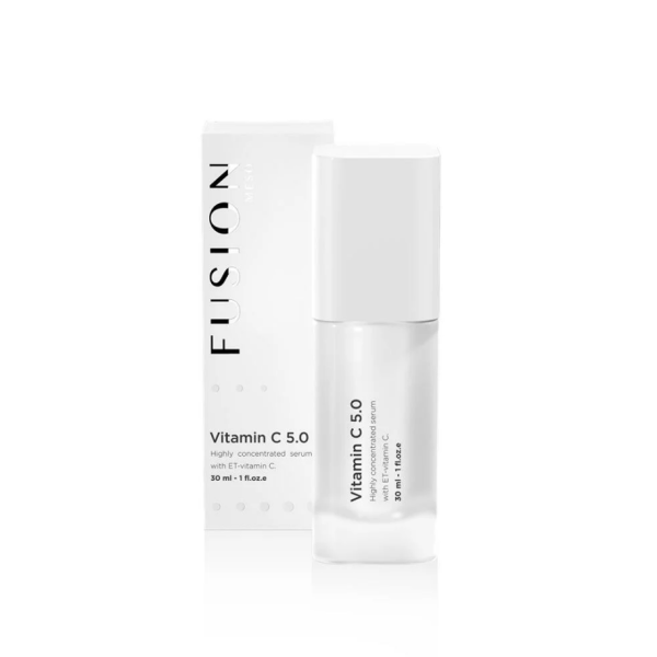 Fusion Mesotherapy VITAMIN C 5.0 – Intensyvus Serumas Prieš Pigmentaciją Ir Fotosenėjimą