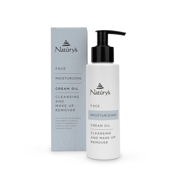 Naturys Hydra Cream Oil & Make Up Remover – Švelnus Kreminis Prausiklis