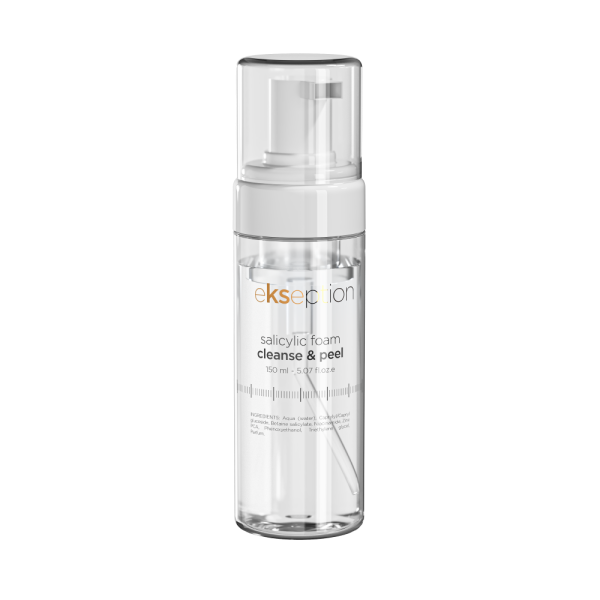 SALICYLIC FOAM CLEANSE & PEEL/ Prausimosi putos su salicilo rūgštimi, 150 ml - Ekseption