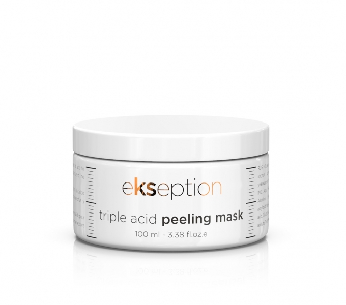 Triple Acid Peeling Mask/ Trijų rūgščių kaukė - pH 3.5, 100 ml - Ekseption