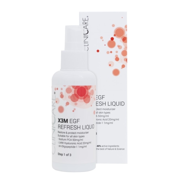 EGF EXTRA REFRESH Toner/ Tonikas prieš odos senėjimą, odos atjauninimui, 100 ml - CLINICCARE