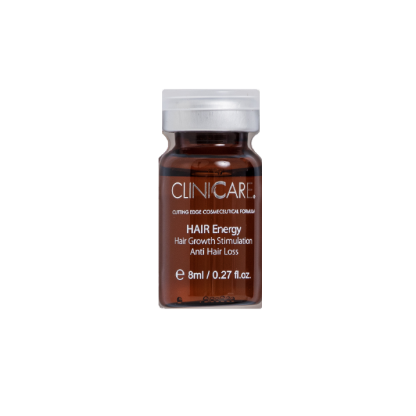 HAIR ENERGY plaukų augimą stimuliuojantis kokteilis, 8 ml - CLINICCARE