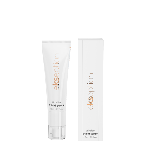 All day shield serumas/ Apsauginis dieninis serumas su ferulo rūgštimi ir SPF15, 50 ml - Ekseption