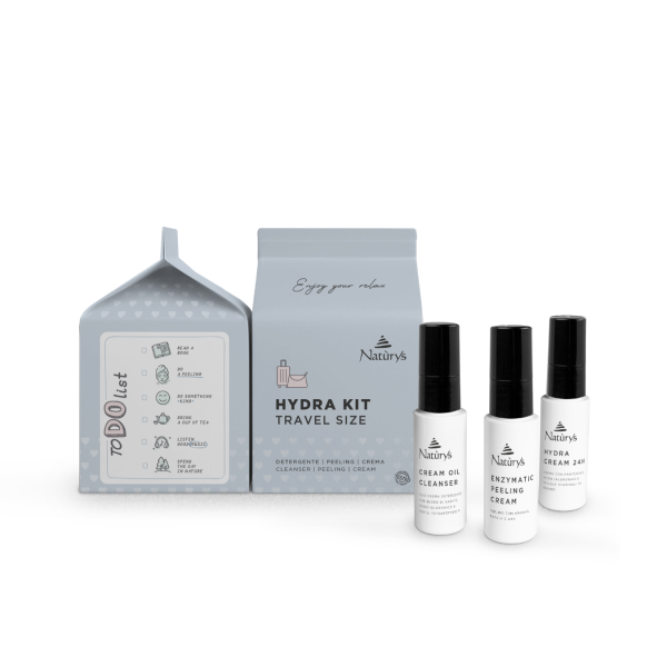 NATURYS FACE BOX MINISIZE/ Drėkinamasis rinkinys veidui, 3prod.*30ml - Naturys