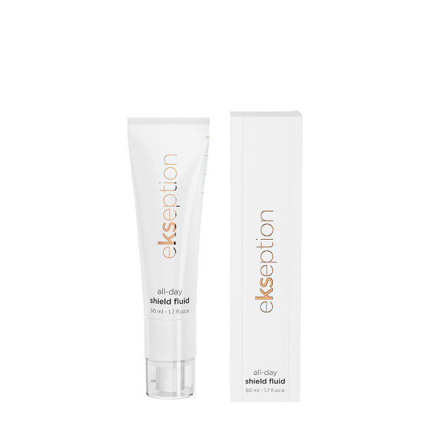 All day shield fluid/ Apsauginė dieninė emulsija su ferulo rūgštimi ir SPF25, 50 ml - Ekseption