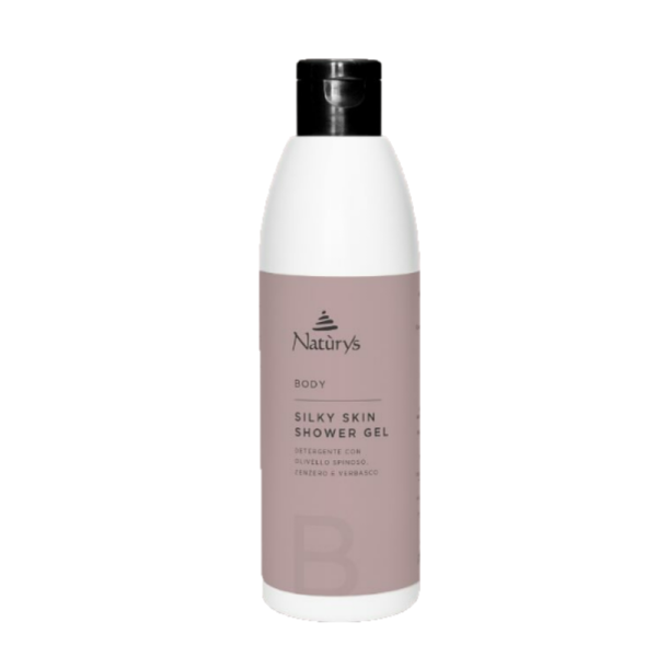 NATURYS SILKY SKIN SHOWER GEL/ Dušo gelis, 250 ml - Naturys