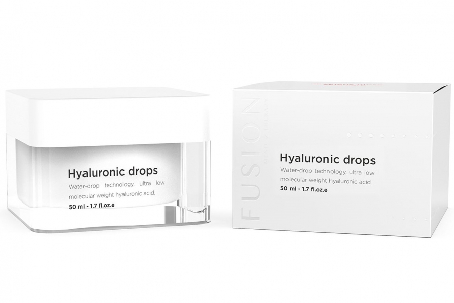 HYALURONIC DROPS/ Drėkinamasis kremas, 50 ml - Fusion Mesotherapy